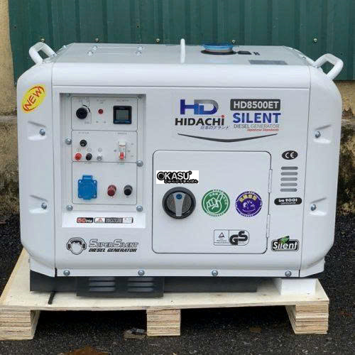 may phat dien 6kw hidachi hd8500et sieu chong on hinh 0