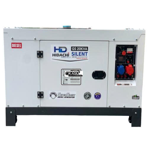 may phat dien 20kva chay dau hidachi gs20kva hinh 0