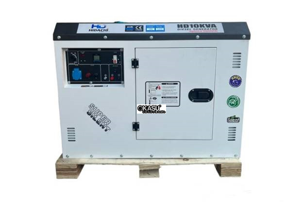 may phat dien chay dau 10kva hidachi hd10kva hinh 0