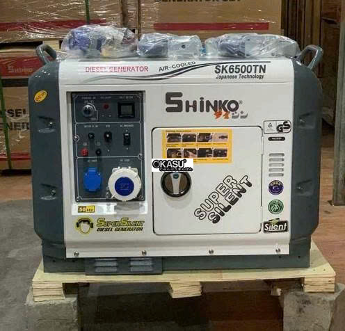 may phat dien 5kw shinko sk6500tn (sieu chong on) hinh 0