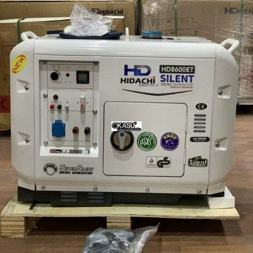 may phat dien 7kw hidachi hd8600et sieu cach am hinh 0