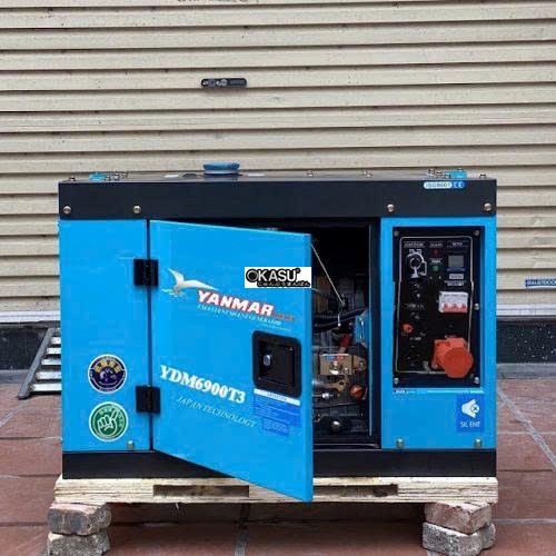may phat dien chay dau 5kw yanmar ydm6900t3 (3 pha) hinh 0
