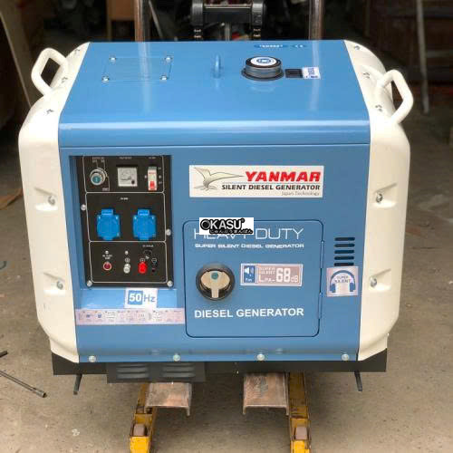 may phat dien 7kw chay dau yanmar ym9500dgs hinh 0