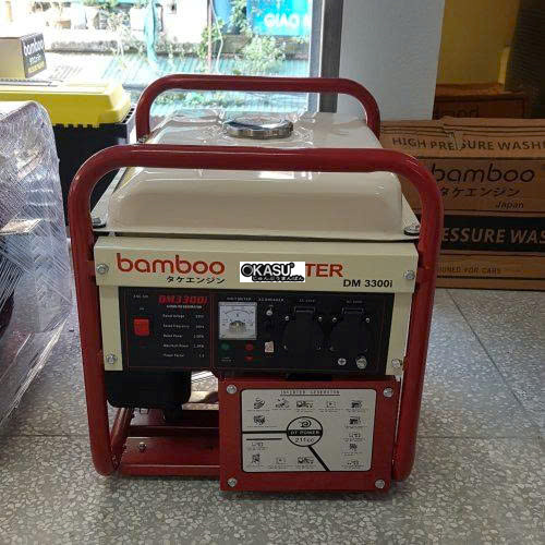 may phat dien chay xang 3kw bamboo dm3300i inverter hinh 0