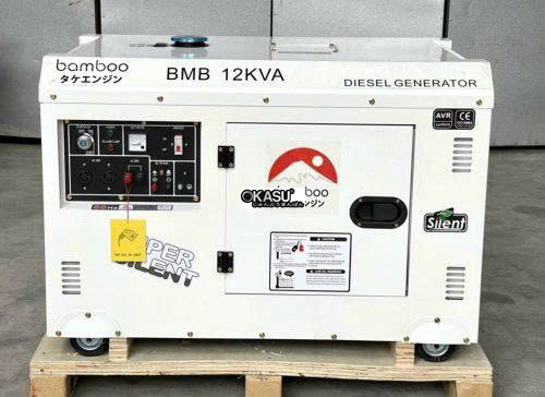 may phat dien chay dau 12kva bamboo bmb12kva hinh 0