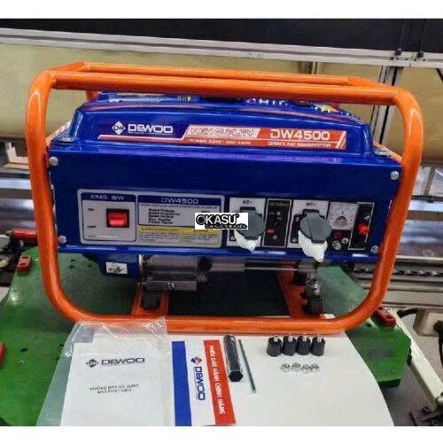 may phat dien chay xang 3kw dewoo dw4500 hinh 0