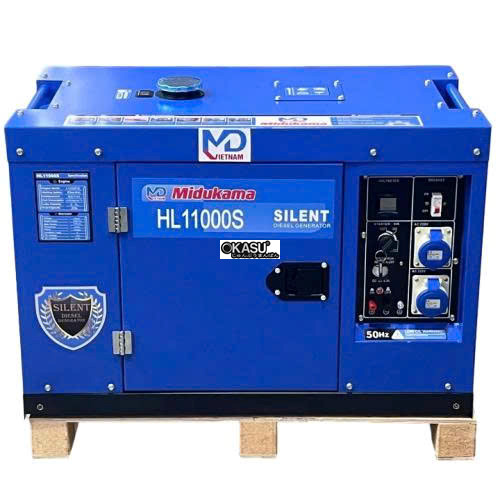 may phat dien chay dau 11kva midukama hl11000s hinh 0