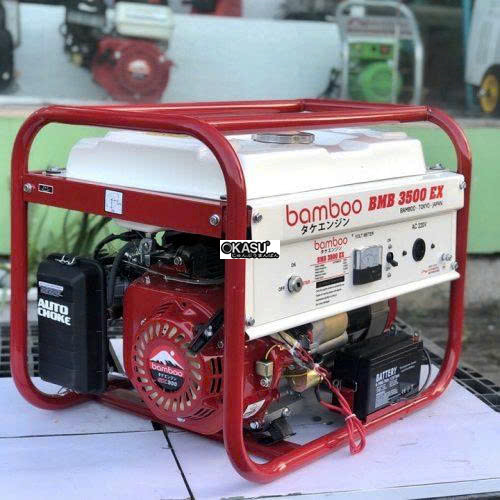 may phat dien chay xang 3kw bamboo bmb 3500ex (de) hinh 0