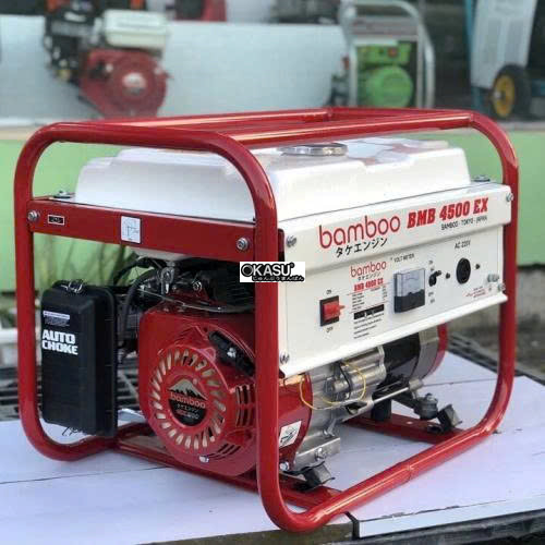 may phat dien chay xang 3.5kw bamboo bmb 4500ex hinh 0