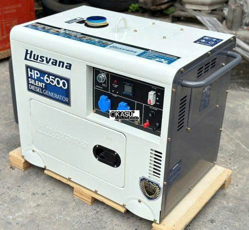 may phat dien dau diesel 5kw husvana hp-6500 hinh 0