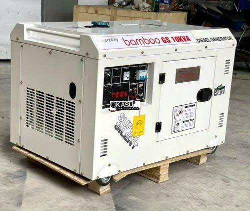 may phat dien chay dau 10kva bamboo gs (chong on) hinh 1
