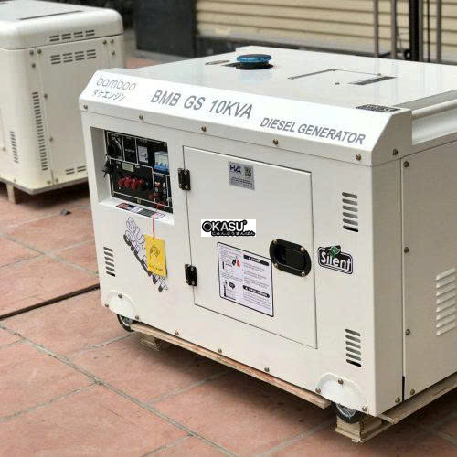 may phat dien chay dau 10kva bamboo bmb gs (3 pha) hinh 0