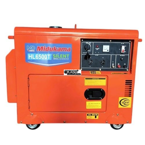 may phat dien chay dau 5kw midukama hl6500t  hinh 0
