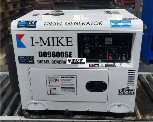 may phat dien chay dau 7kw i-mike dg9800se hinh 0