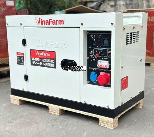may phat dien 5kw vinafarm vn-mpd-11500s3d-rc (220v/380v) hinh 0
