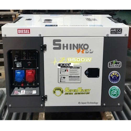 may phat dien chay dau 12kva shinko sk14000se-3 hinh 0