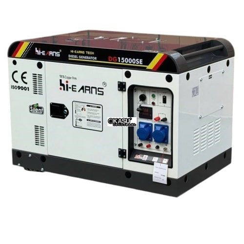 may phat dien chay dau 12kva hi-earns dg15000se hinh 0
