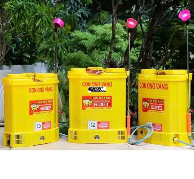 binh phun xit dien 18l con ong vang cov-18 hinh 0