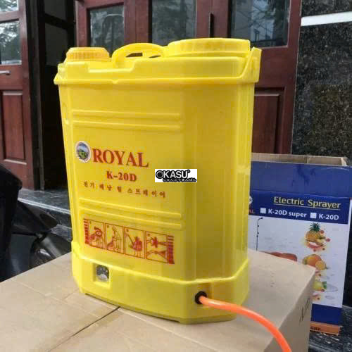 binh phun xit dien royal 20l k-20d hinh 0