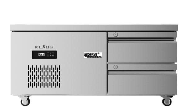 ban mat 2 ngan keo inox klaus kbu-1.1-2 hinh 0