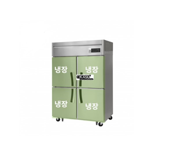 tu mat dung 4 canh inox dung tich 1.100 lit fujee hinh 1