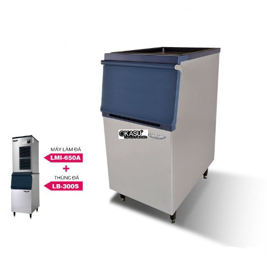 may lam da ban nguyet lassele lmi-650a + thung da lb-300s hinh 3