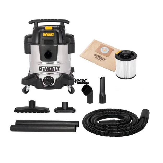 may hut bui cong nghiep 3 chuc nang dewalt dxv30sc – 30l – 15kpa hinh 2