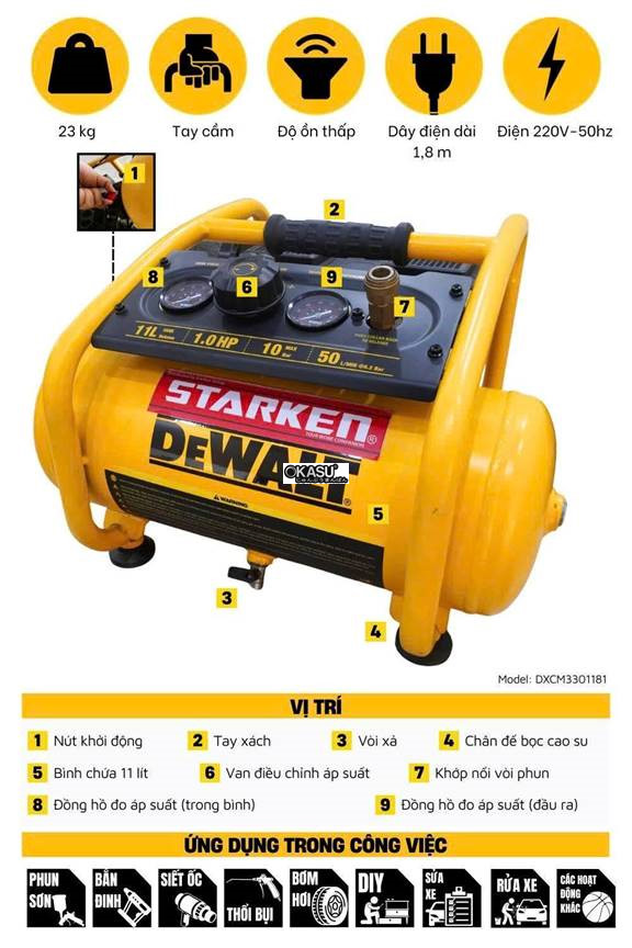 may nen khi khong dau 11l dewalt dxcm3301181 hinh 1