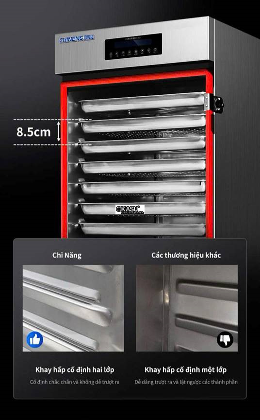 tu hap com chineng cn-ch-vi-8-380 (su dung cong nghe bien tan/dien/gas) hinh 6