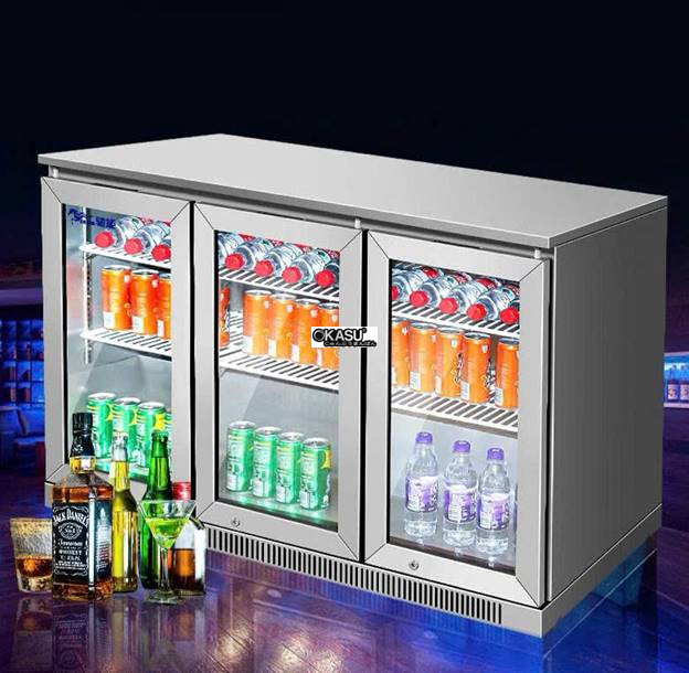 tu minibar inox 3 canh chineng hinh 0
