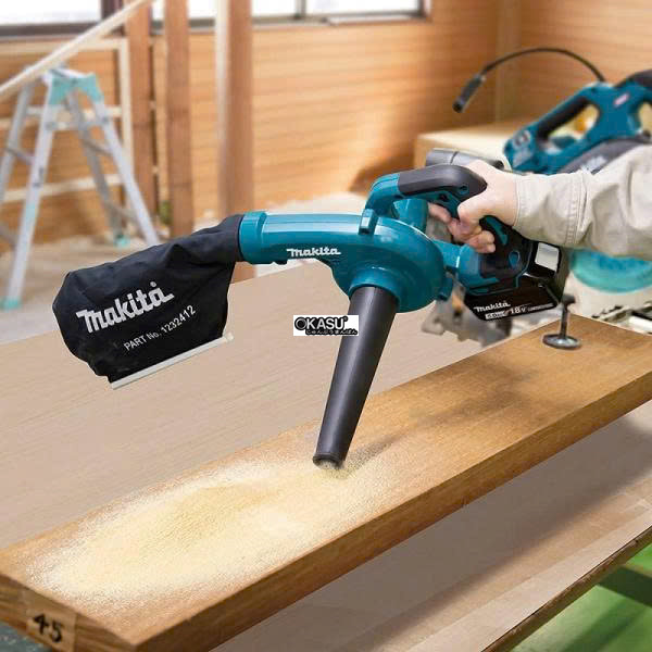 may thoi la makita dub185z (18v)  hinh 2