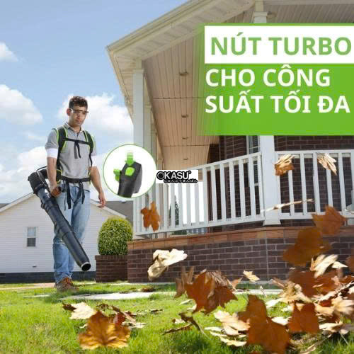 may thoi la deo lung dung pin greenworks blf446 hinh 5
