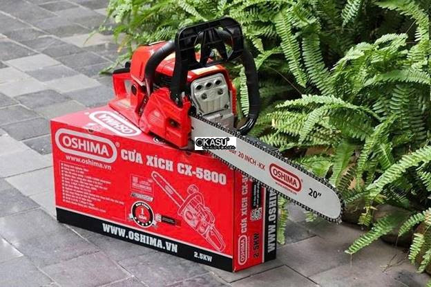 may cua xich 2 thi oshima 2.5kw cx-5800 hinh 0