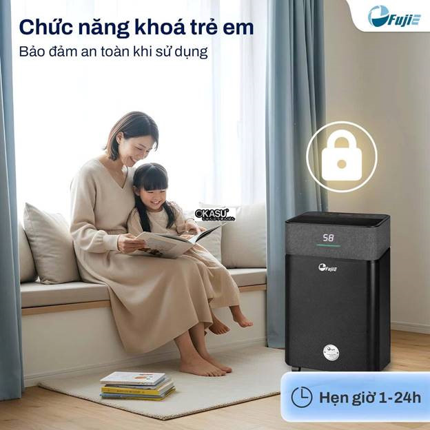 may hut am fujie hm-920ed 20 lit/ngay, ket noi wifi hinh 6