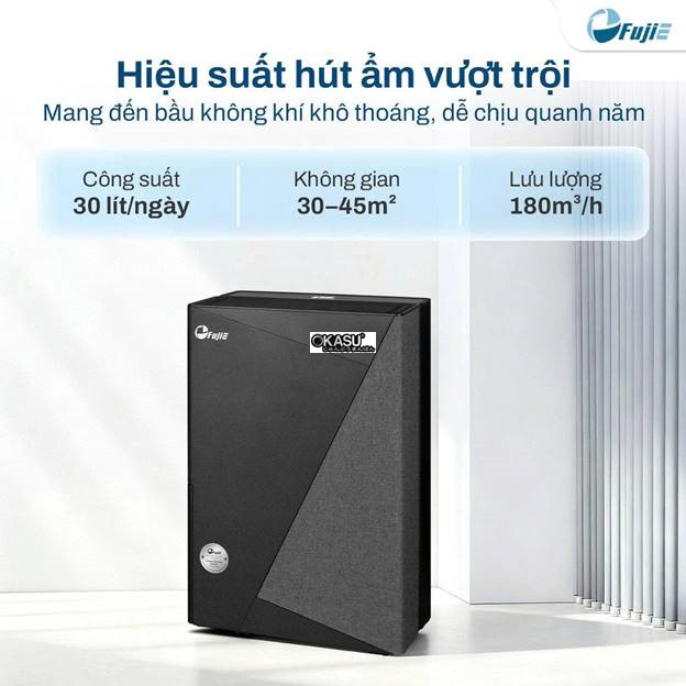 may hut am fujie hm-930ed 30 lit/ngay, ket noi wifi hinh 1