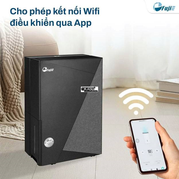 may hut am fujie hm-930ed 30 lit/ngay, ket noi wifi hinh 3