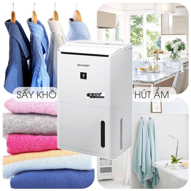 may hut am sharp dw-d12a-w (12 lit/ngay) hinh 2