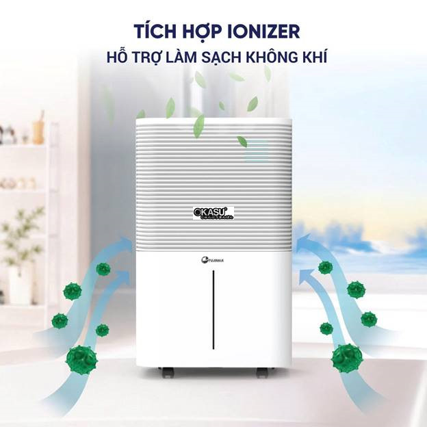 may hut am fujihaia dh25w cong suat 25 lit/ngay, co ket noi wifi hinh 3