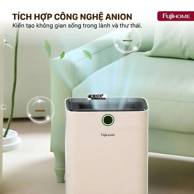 may hut am fujihome dh18w-hepa (18lit/ngay) ket noi wifi hinh 1