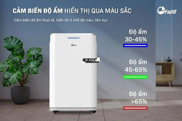 may hut am fujie hm-918ec-n ket noi wifi cong suat 18 lit/ngay hinh 2