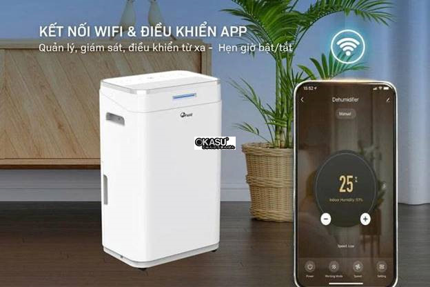 may hut am fujie hm-918ec-n ket noi wifi cong suat 18 lit/ngay hinh 3
