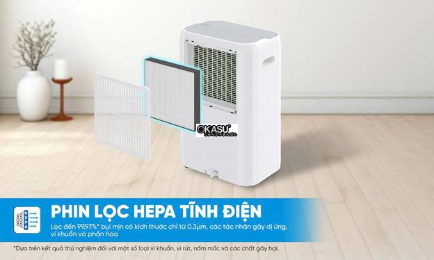 may hut am loc khong khi daikin jpf12av2 cong suat 23 lit/ngay hinh 2