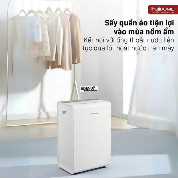 may hut am fujihome dh14w-hepa (14lit/ngay) hinh 4
