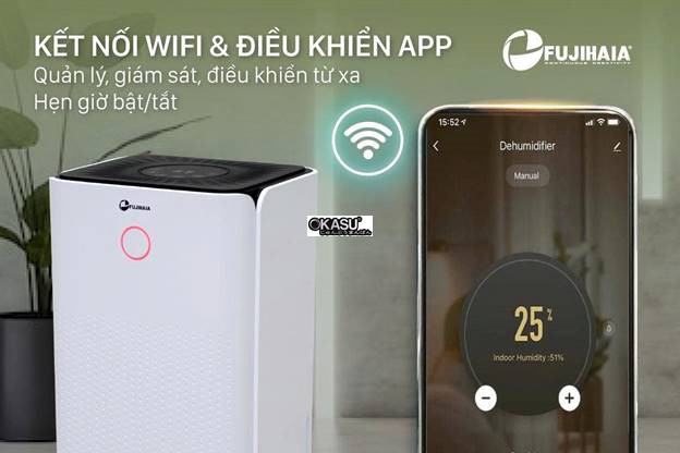 may hut am fujihaia dh12w cong suat 12 lit/ngay hinh 4