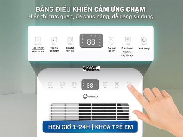 may hut am fujihaia dh18cr cong suat 18 lit/ngay hinh 6