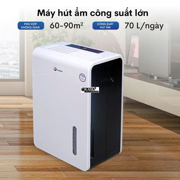 may hut am fujihaia dh70b cong suat 70 lit/ngay hinh 1