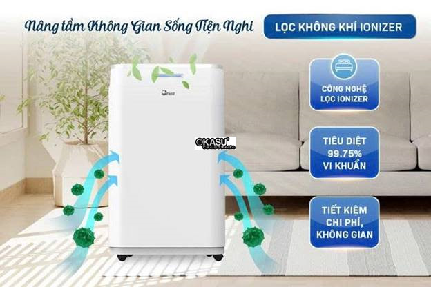 may hut am fujie hm-918ec-n ket noi wifi cong suat 18 lit/ngay hinh 4