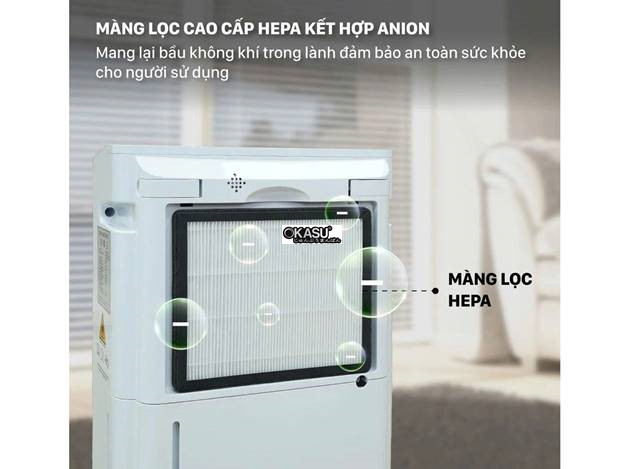 may hut am fujihome dh25w-hepa-new (25lit/ngay) ket noi wifi, mang hepa hinh 1