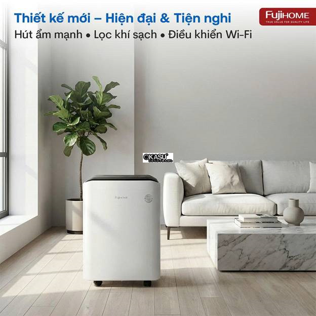 may hut am fujihome dh35w-hepa (35lit/ngay) ket noi wifi hinh 0