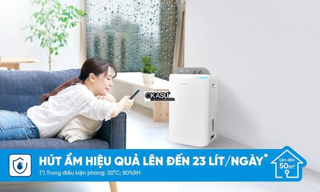 may hut am loc khong khi daikin jpf12av2 cong suat 23 lit/ngay hinh 1